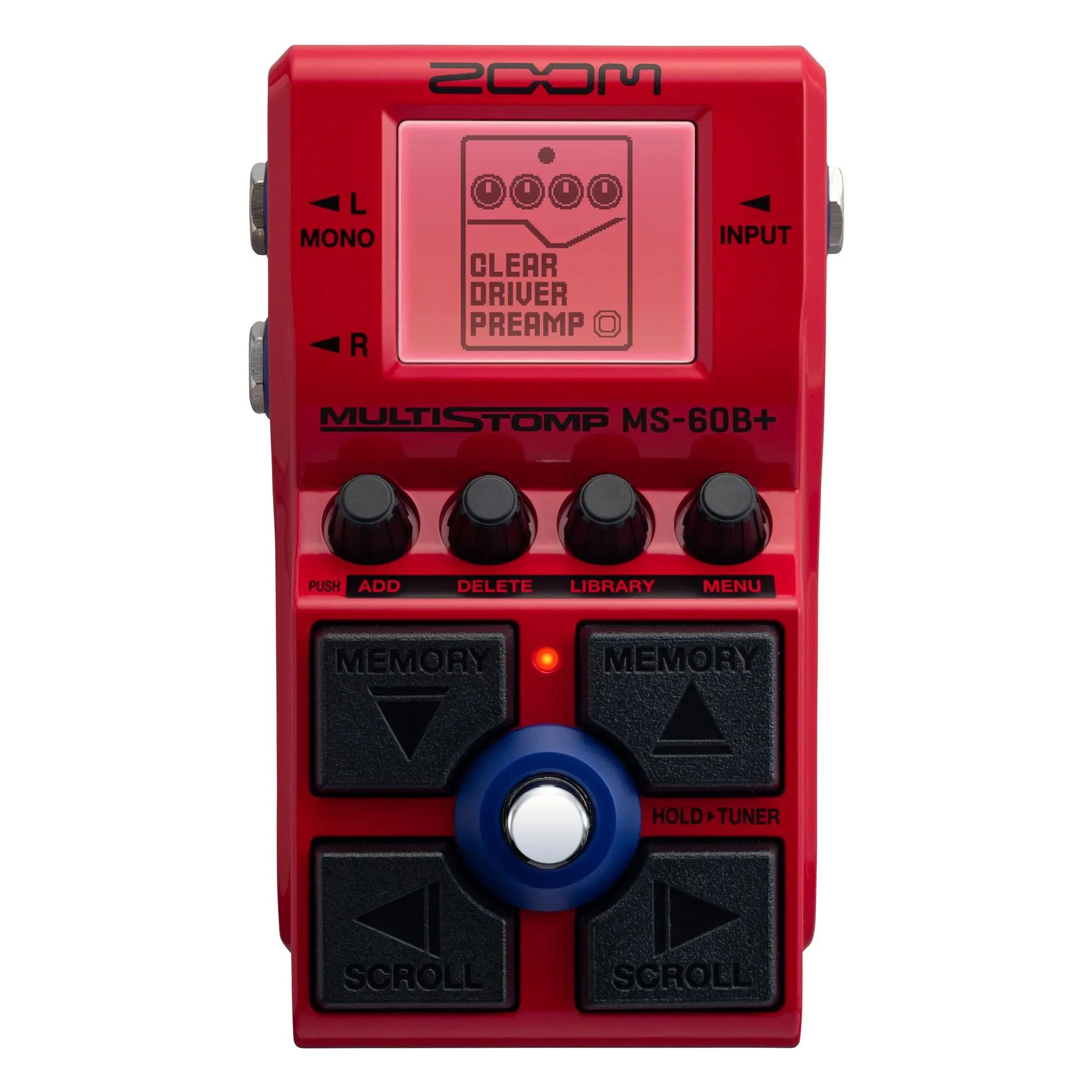 Zoom MS-60B+ MultiStomp Multi-FX Bass Pedal Zoom MS-60B+ MultiStomp Multi-FX Bass Pedal