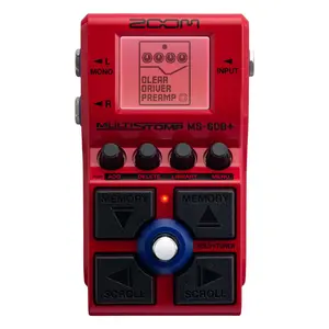 Zoom MS-60B+ MultiStomp Multi-FX Bass Pedal