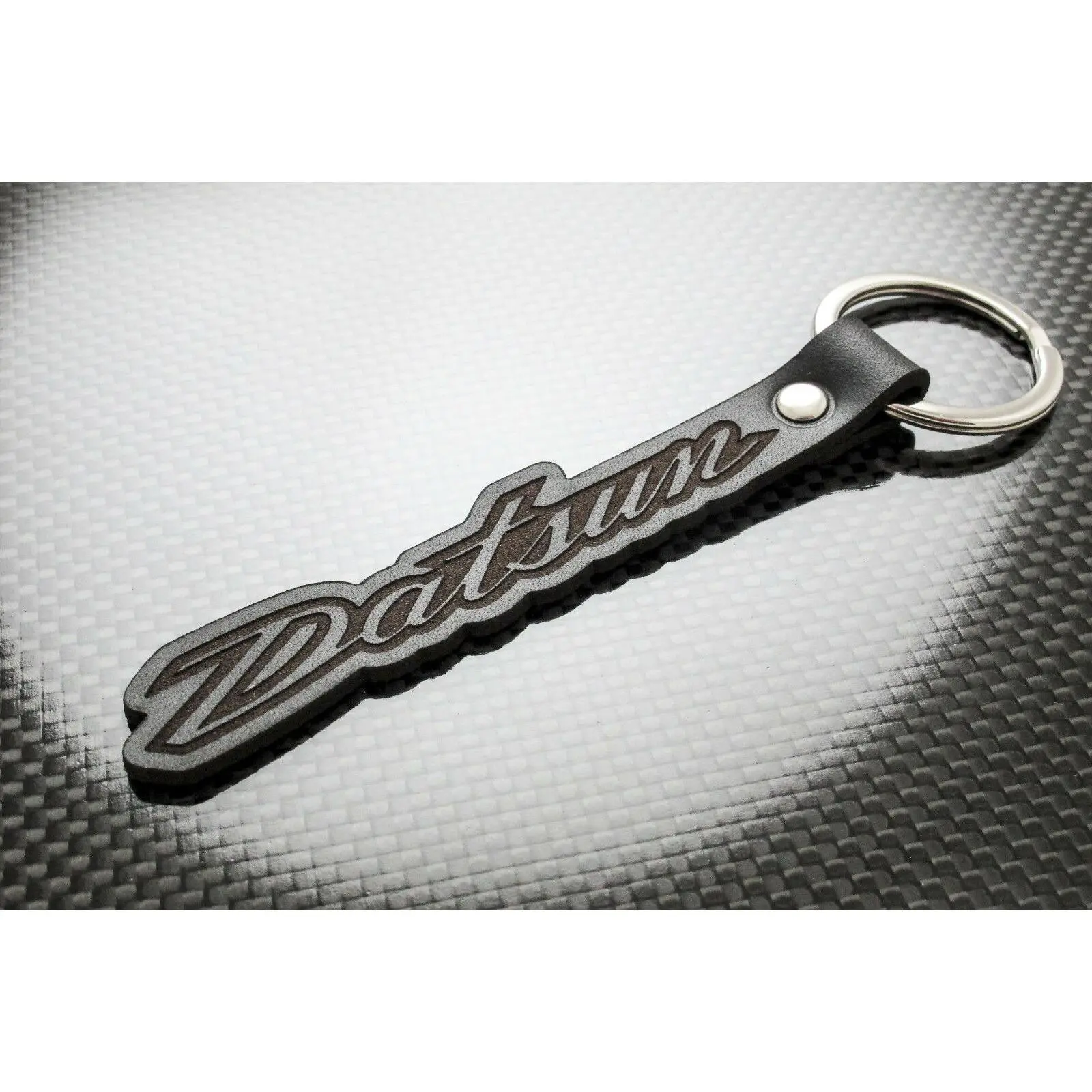Leather Keychain for Datsun