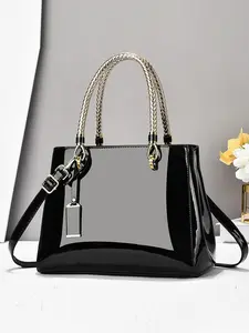 Fashion Vintage Crossbody Handbag, Multifunctional Large Capacity, Stylish Design, New Women's Small Square Bag, Casual Multi-Layer