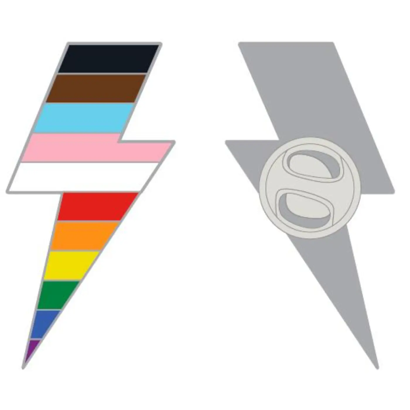 Bolt Pride Pin