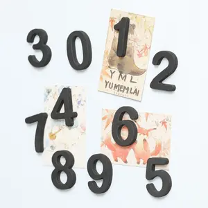 10pcs Refrigerator Magnets Set, Refrigerator Decorating Magnet, Number Fridge Stickers, DIY Combination Decorations, Anniversary Gift, Home Kitchen Decoration