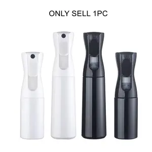 200/300ml High Pressure Spray Bottles Refillable Bottles Continuous Mist Watering Can Automatic Salon Barber Water Sprayer Plastic Bottles