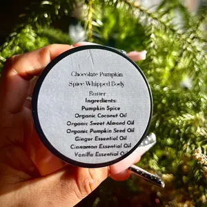Chocolate Pumpkin Spice Whipped Body Butter