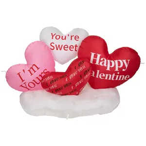 Northlight 5' Lit Valentine's Day Conversation Hearts Decor