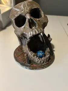 Hand Painted Dice Tower Hand Painted Dice Tower