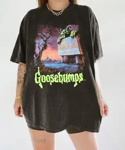 Goosebumps Horrow Shirt, Welcome To Horror Land Shirt, Vintage Goosebumps Shirt, One Day At Horror Land, Halloween Shirt, Horror Movie Shirt