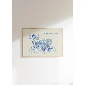 Il Dolce Far Niente Print Vintage Italian Wall Art Italian Quote Print Italy Decor Positive Vibes Horizontal Print Decoration Gift Poster Glossy