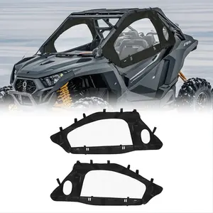 Father's Day Gift VEVOR UTV Cab Enclosure Upper Doors Zipper for Polaris RZR PRO XP/Turbo R 2020-2024