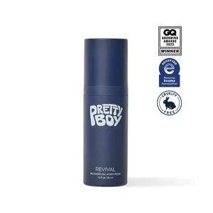 Pretty Boy Revival Moisturizer - 1.2oz Hydrating Face Cream with Hyaluronic Multi Peptide for Dry Normal Oily Combination Sensitive All Skin Types