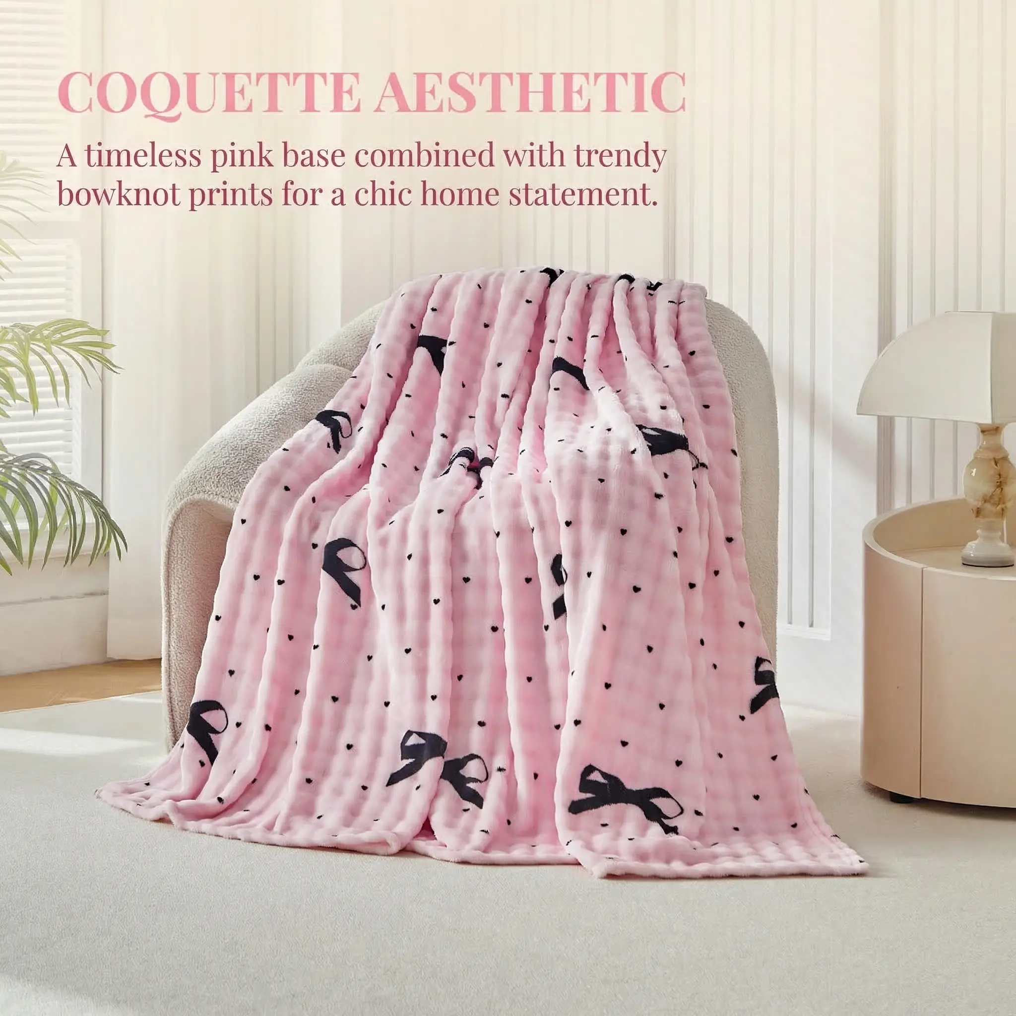 YYT Soft Blanket Wool Blanket Nap Air Conditioning Blanket Rabbit Wool Blanket Office Nap Blanket Four Seasons Universal Bed Use