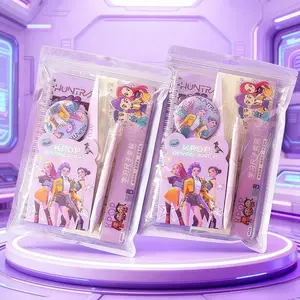 Trendy Kpop Witch Girl Stationery Set, High Aesthetic Elementary School Practical Learning Supplies, Class Reward Items