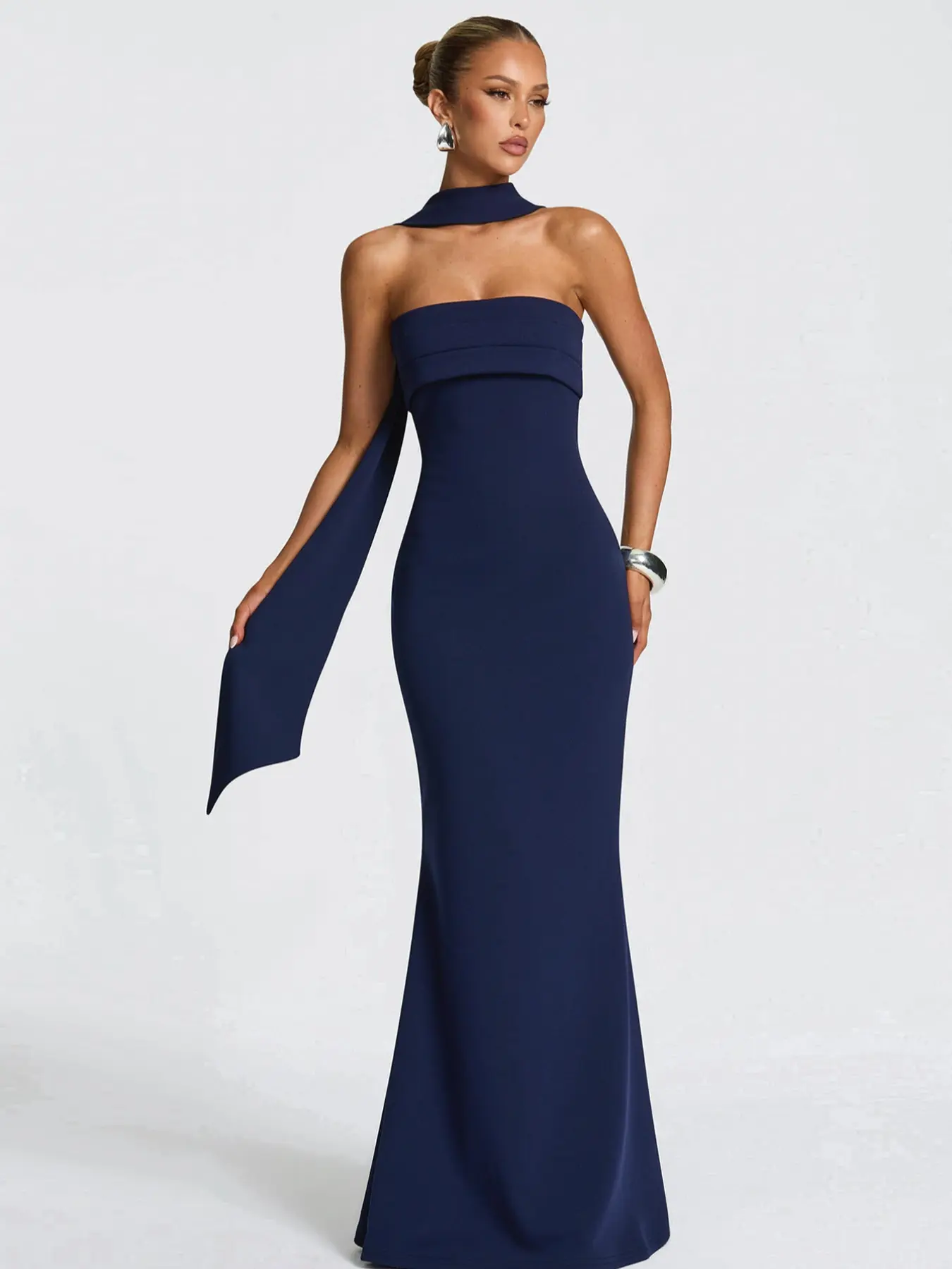halter dress blue Blue Halter Dress – VESTIDO