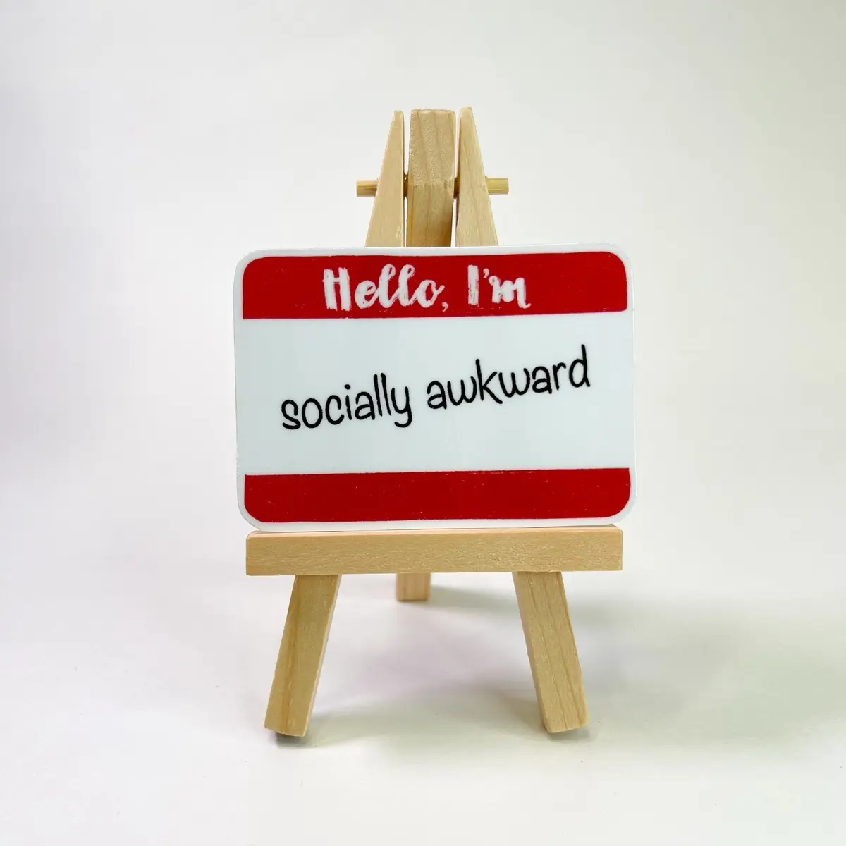 Hello, I’m Socially Awkward Sticker