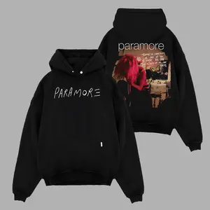 Retro Y2K Paramore Band Tees Girl Album Hoodie, Rock Band Shirt, Retro Music Tee, Rock Music Lover Shirt, Vintage Band Shirts Casual Comfort Cotton Fabric Fit Top , Top Men's and Women's Clothing .