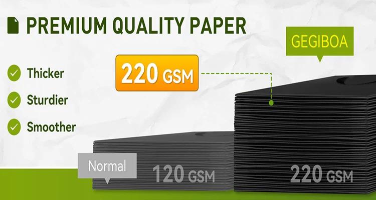 Black Shopping Bags With Handles 50 Pack Medium Paper Bags for Party Shopping Wedding Birthday Graduation Fathers Day