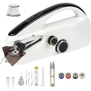 Sewing Machine for Beginners & Adults, Mini with Dual Speed - for Denim, Clothes & Quick Repairs, Complete Sewing Kit for Home, Travel, DIY