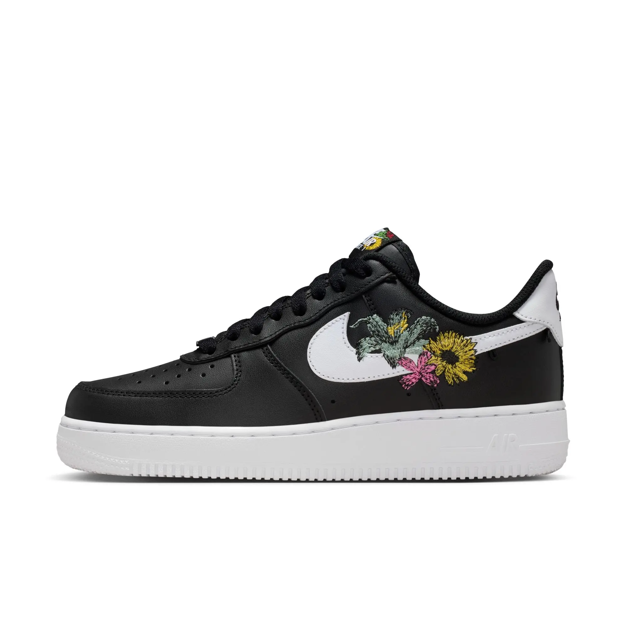 Women's '80s Style Floral Print Sneakers, Casual Low Top Athletic Shoes with Gold Charms and a Cushioned Sole, Training, Footwear, Casual Trainers, Perforated Upper, Breathable, Lightweight, Retro, Rubber, Sports Shoes, All Seasons, Sporty Chic, Training,