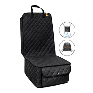 Dog Seat Cover for Front Seat-More Durable Waterproof Front Seat Protector, High Heat Resistant and Nonslip Front Seat Cover for Dogs Kids