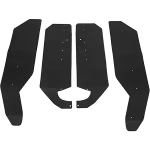 4PCS Mud Flaps Compatible with 2013-2018 Can-Am Maverick 1000R /Max 1000R Fender Flares Splash Guard PP Plastic