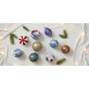 December 12/20/26: Marble Holiday Ornament Class - Kids Free