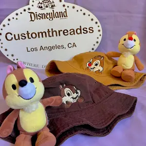 Chipmunk bucket hats