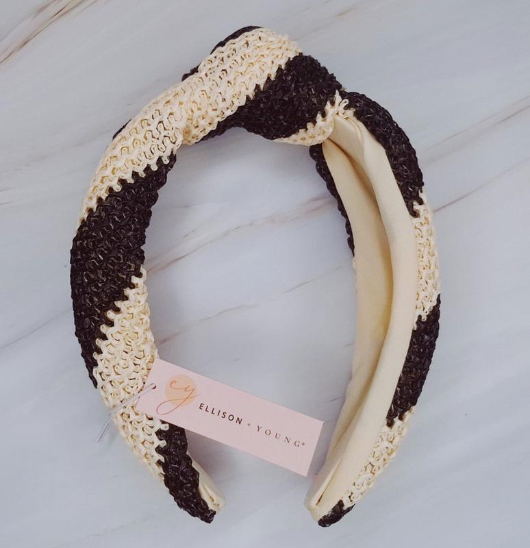 Chic Bold Striped Knotted Headband