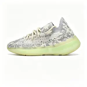 Lace Up Sneakers Shoes Casual - Beige  non slip running shoes for men, breathable mesh sneakers, arch support walking shoes Glow In The Dark Knit Sneakers With Breathable Upper For Running & Everyday Wear Breathable Mesh Running Shoes With