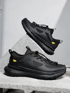 Men's Casual Sports Shoes High-Quality Outdoor Hiking Running Shoes Unisex Road Running Shoes Fashion Sneakers Sporty Running Shoes Large Size One-Click Slip-On Walking Running Shoes