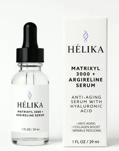 Matrixyl 3000 + Argireline Serum – Wrinkle-Fighting Peptide Face Serum with Hyaluronic Acid – Smooths Fine Lines, Firms Skin, Boosts Collagen – Fragrance-Free, Made in USA, 1 fl oz