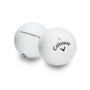 Used Callaway Supersoft Golf Balls - 1 Dozen