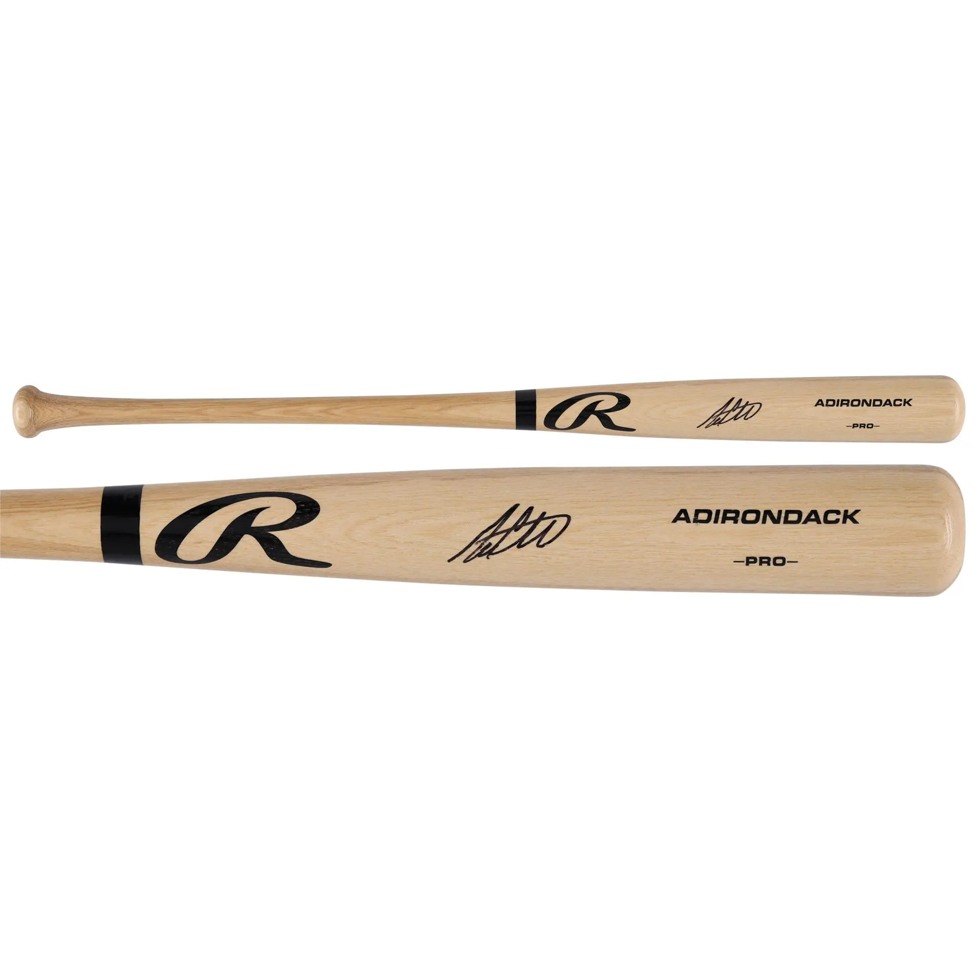 Max Clark Detroit Tigers Autographed Blonde Rawlings Pro Bat - Fanatics Authentic Certified