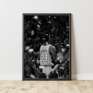 Kobe Bryant Poster, Kobe Bryant Print, Kobe Bryant Wall Art, Basketball Poster, Basketball Wall Art, Basketball Print, Gift Basketball Fan