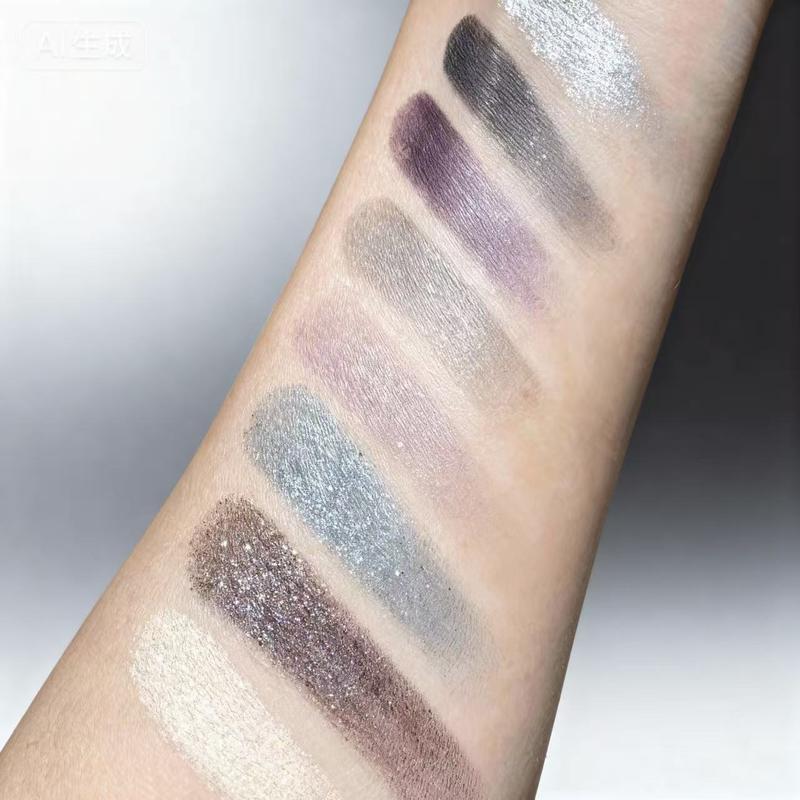 42-Color Smoky Eyeshadow Palette: Matte Shimmer&Glitter-24H Waterproof&Smudge-Proof Highly Pigmented with Natural Blurring Effect | Fine Powder No Fallout Perfect for Halloween Fall Festivities&Christmas Parties Party&Stage Must-Have Great Gift natural  ！