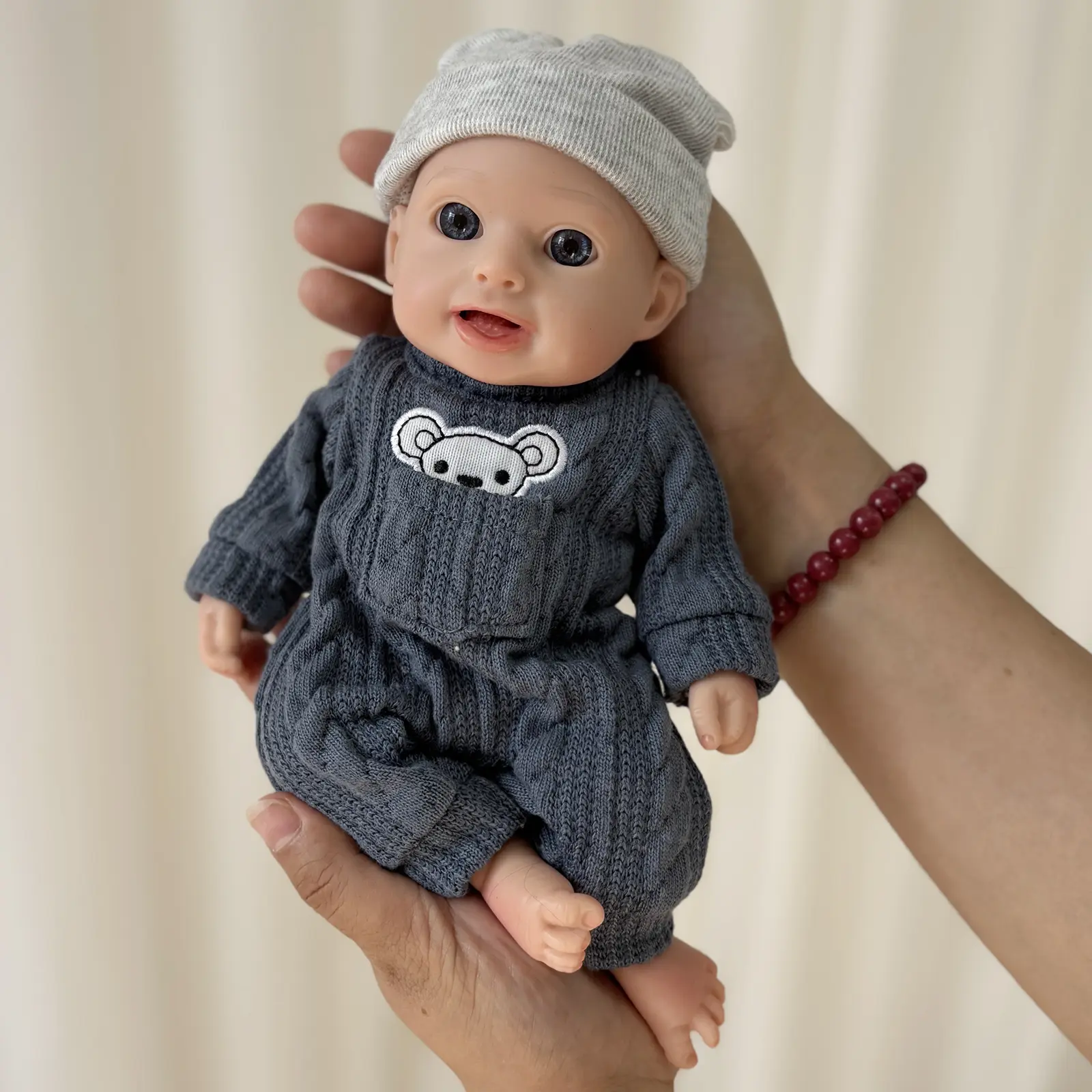 [Drink Wet System] Mayfair Baby Doll 10Inch (Weight 1.5 lb) Full Body Silicone Reborn Doll Realistic Baby Doll Twins Soft Body Baby Doll With Accessories summerwins,summerwins
