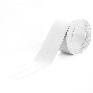 1PCS/2PCS Magic peel and stick self-adhesive caulking tape, white caulking tape for bathroom and kitchen, toilet sealant around toilet base, waterproof caulking strips for bathroom