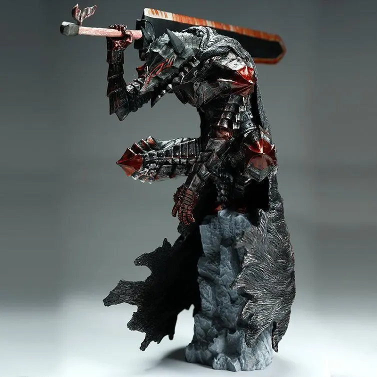 BERSERK Guts  Blood Ver. Action Figure Model Toy 25cm