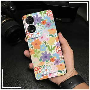 Waterproof Fashion Design Phone Case For TCL 50 5G/50XE 5G/50XE NXTPAPER 5G Anti-dust Cute Silicone Cartoon Durable Full wrap oil painting Dirt-resistant Soft case Graffiti TPU