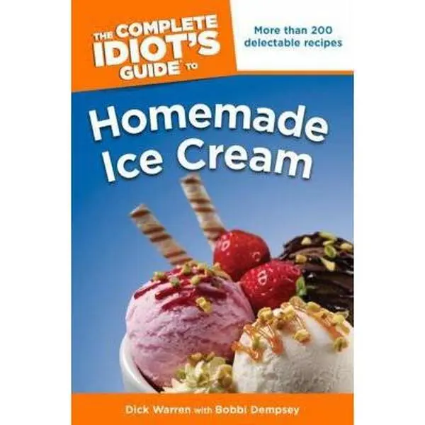 USED-The Complete Idiot's Guide to Homemade Ice Cream by Warren, Dick (Paperback)