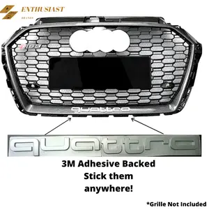 Audi Quattro Grille Badge Emblem