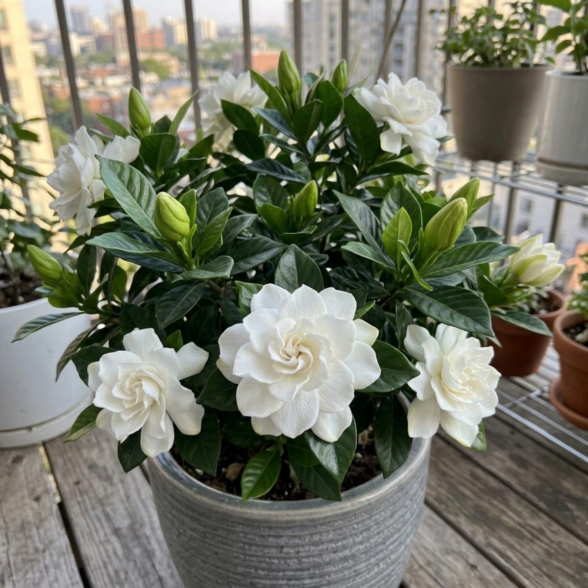 Gardenia Flower Seeds for Planting Indoor Outdoor Balcony Decoration High Survival Rate Fragrant White Bloom Seeds for Home Garden