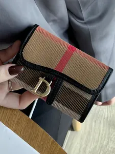 Women's Compact New Style Multi-Card Holder, Elegant High-Quality Large Capacity Card Clip, Anti-Magnetic ID Card Case