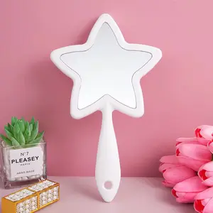 Star Shaped Hand Held Mirror