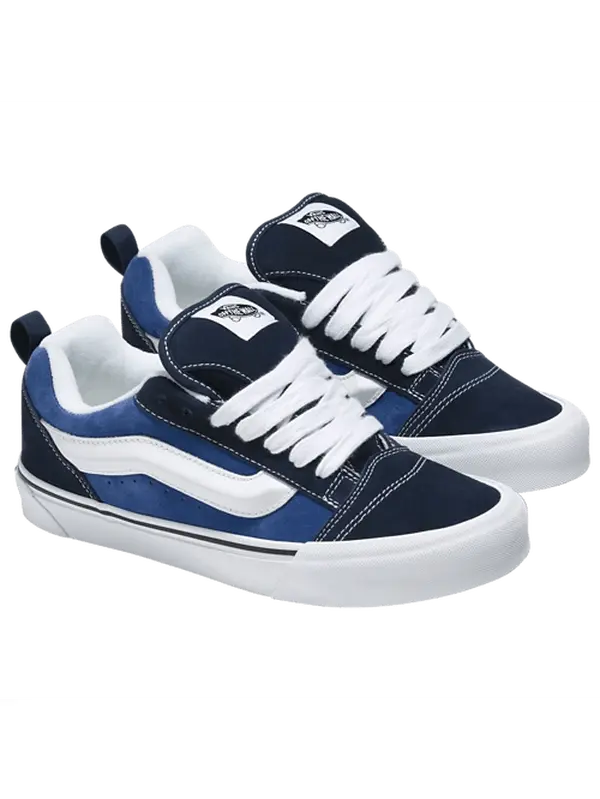 Knu Skool Casual Sneakers Navy Unisex Shoes