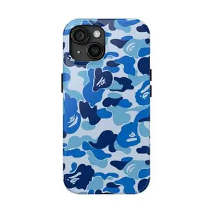 BAPE Camouflage Street-Style Pattern Film Phone Case — Compatible with iPhone 17/16/15/14/13/