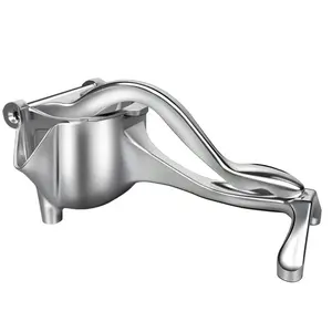 Handheld stainless steel juice extractor - Manual juicing machine with hand-pushing mechanism, anti-slip ergonomic handle, easy to use and clean. Suitable for citrus fruits, pomegranates and other fruits. A high-quality juicer.
