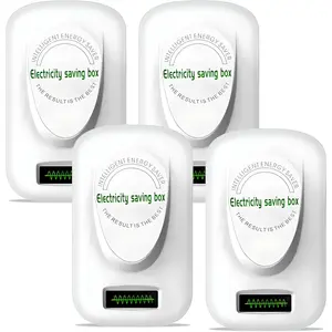 4pcs Energy Saver, Power Supply Box, Energy-saving Power-saving Device
