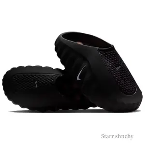 Mind 001 Black Chrome Stylish Comfortable Non-slip Durable Sports Slippers