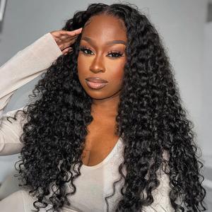 ISEE HAIR 9x6 T-Part Water Wave Glueless Lace Wig, Pre-Cut Deep Part Wear-Go Beginner-Friendly Human Hair Wig for Vacation #Summervibes#ISEECrochetNewArrivals, Glueless Lace Wigs, Water Wave Wig