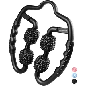 Muscle Massager Roller Trigger Point Foam Roller for Calves Legs Arms Shin Splints Massage Tool to Relieve Soreness Stiffness Tight Muscles Cellulite and Deep Tissue Massaging